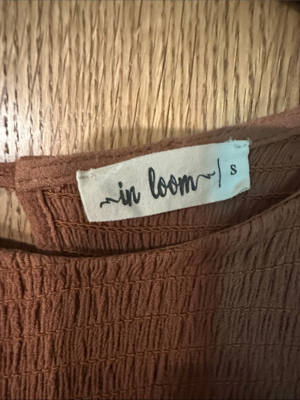 Pink Blush Rust Embroidered Accent Maternity Maxi Dress - Picture 3 of 6